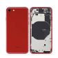 Back Housing with Power Flex Red No Logo for iPhone SE2022 (SE3)