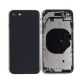 IPHONE 8G BACK HOUSING WITH POWER FLEX BLACK NO LOGO (BEST AFTERMARKET)