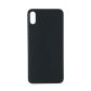 IPHONE X BACK GLASS BLACK NO LOGO (BIG HOLE)