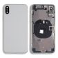 IPHONE X BACK HOUSING WITH VOLUME POWER FLEX WHITE NO LOGO