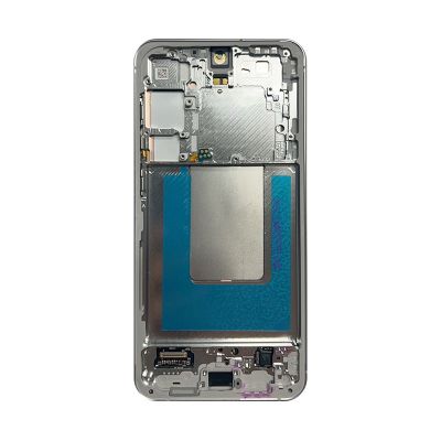 Samsung S24Plus Service Pack OLED Assembled with Third Party Frame Silver