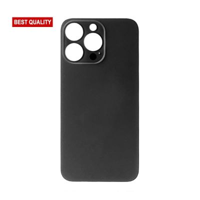 Back Glass Black No Logo for iPhone 13Pro (Best Aftermarket)