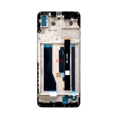 ZTE A71 5G LCD Screen with Frame Black (Best Aftermarket)