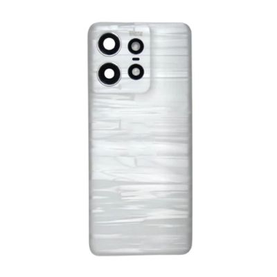 Motorola Edge 50Pro XT2403-2 Back Glass Cover Silver