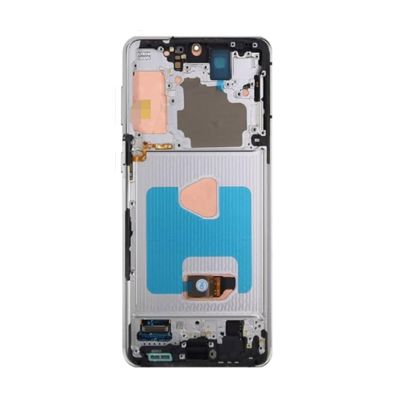 Samsung S21Plus Service Pack OLED Assembled by Third Party Frame Silver
