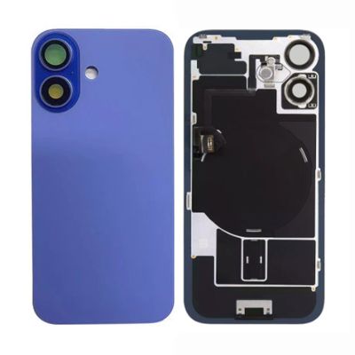 Back Panel with Wireless Charging Flex Purple for iPhone 16Plus (Best Quality)