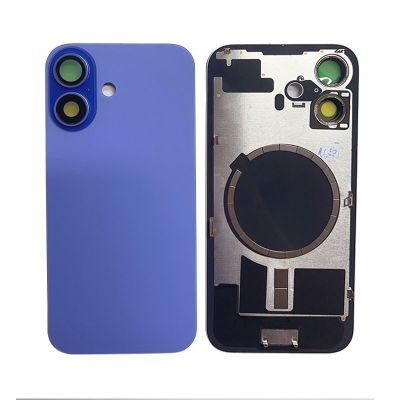 Back Panel with Magnet Purple No Logo for iPhone 16 (Aftermarket Premium)