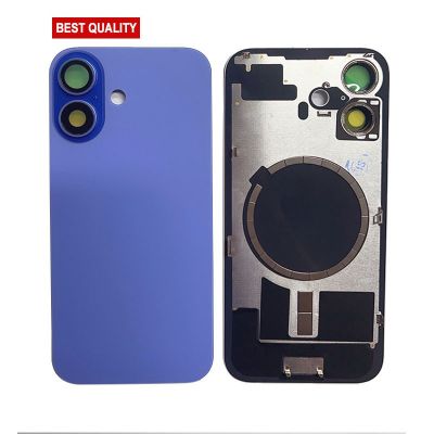 Back Panel with Magnet Purple No Logo for iPhone 16Plus (Best Aftermarket)