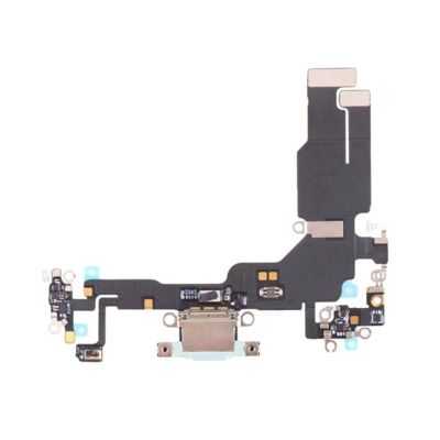 Charging Port Flex White For iPhone 15 (Brand New)