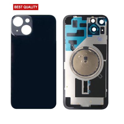 Back Panel With Magnet Black No Logo For iPhone 14Plus (Best Aftermarket)