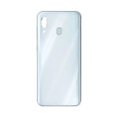 SAMSUNG A20 BACK GLASS COVER WHITE