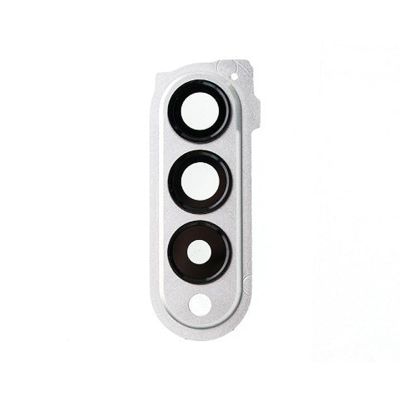Samsung Z Fold 3 5G F926 Back Camera Lens with Frame Silver (Best Aftermarket)