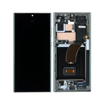Samsung S23ultra Service Pack OLED Assembled With Third Party Frame Green
