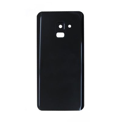 SAMSUNG A8(2018) BACK GLASS BLACK