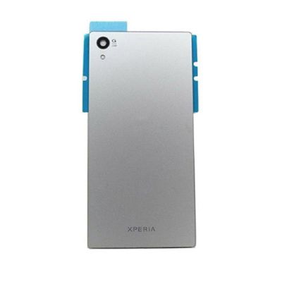 SONY Z5 PREMIUM BACK GLASS SILVER