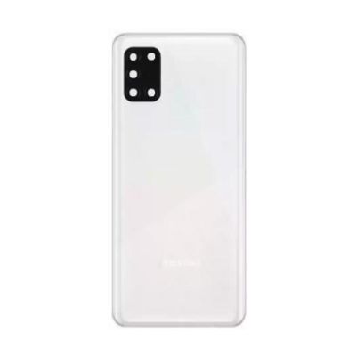 Samsung A31 4G A315 Back Glass Cover With Camera Lens White