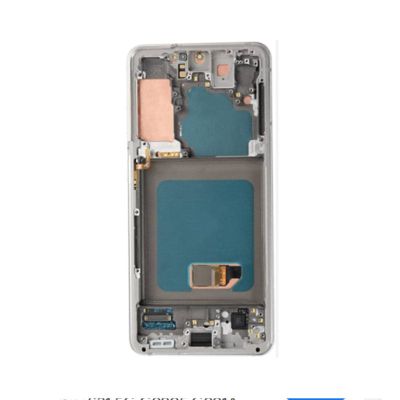 SAMSUNG S21 G991 SCREEN SILVER (AFTERMARKET SOFT OLED)
