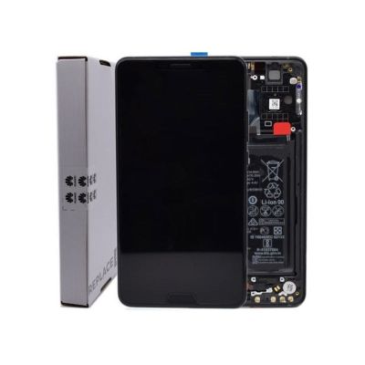 HUAWEI MATE10 SCREEN WITH FRAME AND BATTERY BLACK (SERVICE PACK)