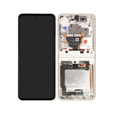 SAMSUNG Z FLIP 3 5G F711 INNER SCREEN CREAM GH82-27243B (SERVICE PACK)