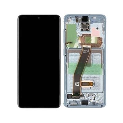 SAMSUNG S20 G980 SCREEN CLOUD BLUE (SERVICE PACK)