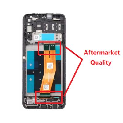 SAMSUNG A14 4G A145P SCREEN BLACK (AFTERMARKET PREMIUM)