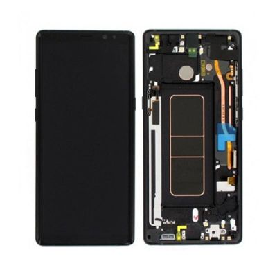 SAMSUNG NOTE 8 N950 SCREEN BLACK (SERVICE PACK)