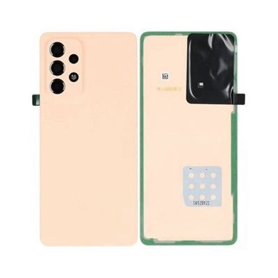 SAMSUNG A53 5G BACK GLASS COVER PEACH (BEST AFTERMARKET)