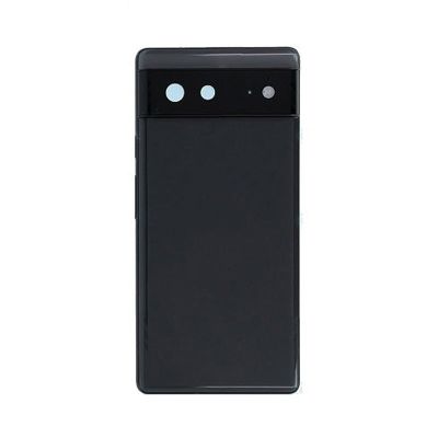 GOOGLE PIXEL 6 BACK HOUSING BLACK (PULLED)