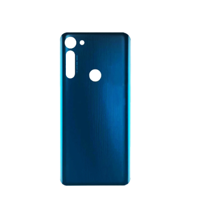 MOTOROLA G8 BACK GLASS BLUE