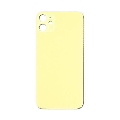 Back Glass Yellow No Logo for iPhone 11 (Aftermarket Premium)
