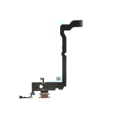 IPHONE XS MAX CHARGING PORT FLEX GOLD (PULLED)
