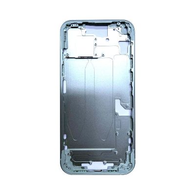 Middle Frame Blue For iPhone 15 (Best Aftermarket)