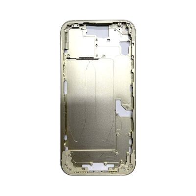 Middle Frame Yellow For iPhone 15 (Best Aftermarket)