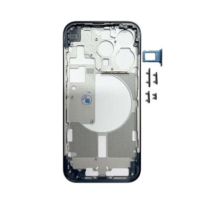 Middle Frame Blue For iPhone 15Pro (Best   Aftermarket)