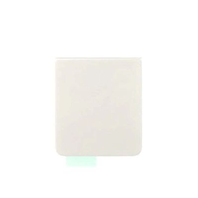 SAMSUNG Z FLIP 3 5G F711 BACK BOTTOM GLASS WHITE (AFTERMARKET PREMIUM)
