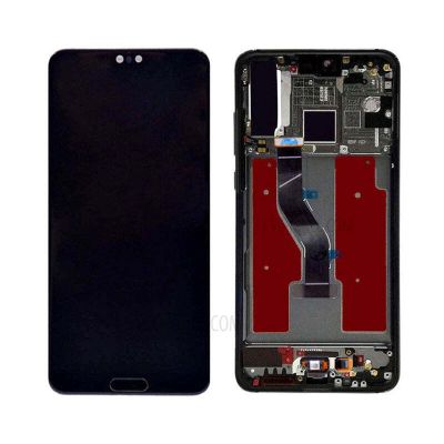 HUAWEI P20PRO SCREEN WITH FRAME BLACK (REFURBISHED)