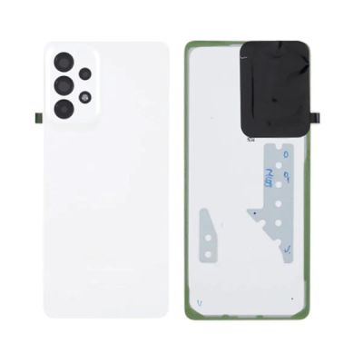 SAMSUNG A73 5G BACK COVER GLASS WHITE (BEST AFTERMARKET)