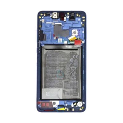 HUAWEI MATE20 SCREEN WITH FRAME BLUE (SERVICE PACK)