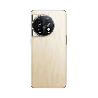 ONE PLUS 11 5G BACK GLASS WITH CAMERA LENS GOLD (ORIGINAL)
