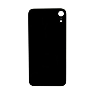 IPHONE XR BACK GLASS BLACK NO LOGO (AFTERMARKET PREMIUM)