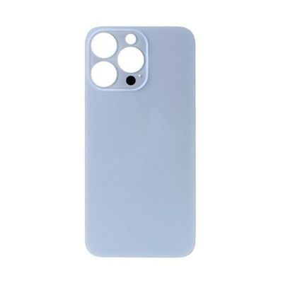 Back Glass Blue No Logo For iPhone 13Pro Max (Aftermarket Premium)
