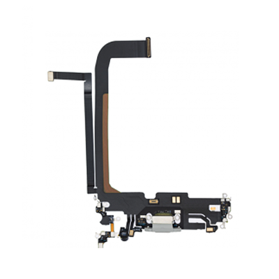 Charging Port Flex White For iPhone 13Pro Max (Pulled)