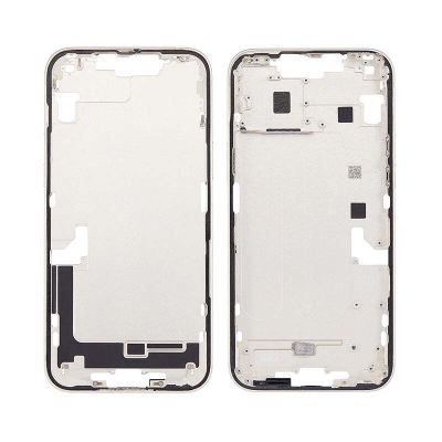 Middle Frame Housing White For iPhone 14Plus (Best Aftermarket)