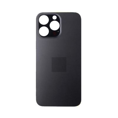 Back Glass Black No Logo For iPhone 14Pro (Aftermarket Premium)