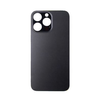 Back Glass Black No Logo For iPhone 14Pro Max (Aftermarket Premium)