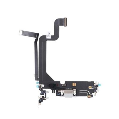 Charging Port Flex White For iPhone 14Pro Max (Pulled)