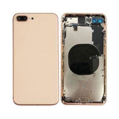 IPHONE 8G BACK HOUSING WITH POWER FLEX ROSE GOLD NO LOGO (BEST AFTERMARKET)