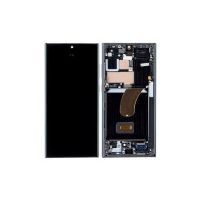 Samsung S23ultra Service Pack OLED Assembled With Third Party Frame Black
