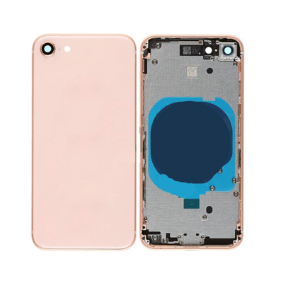 IPHONE 8G BACK HOUSING WITHOUT PARTS ROSE GOLD NO LOGO