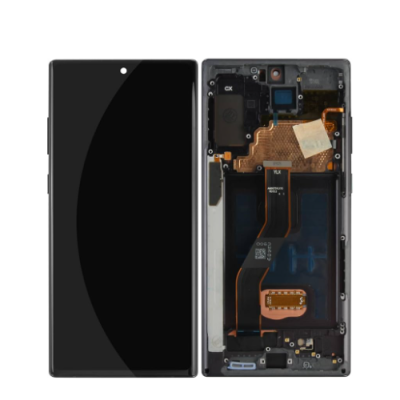 SAMSUNG NOTE10PLUS SCREEN BLACK (AFTERMARKET SOFT OLED)